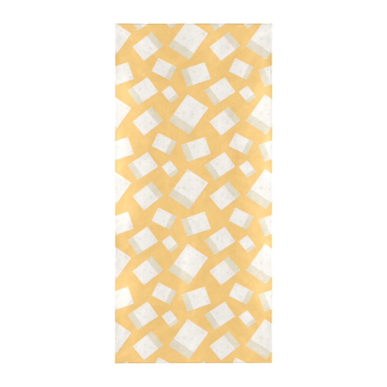 Tofu Print Design LKS302 Beach Towel 32" x 71"