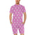 Bull Terrier Happy Print Pattern Men's Romper