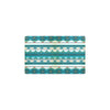 Blue Tribal Aztec Kitchen Mat