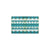 Blue Tribal Aztec Kitchen Mat