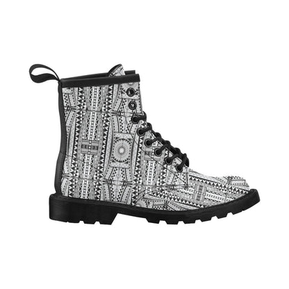 Polynesian Tattoo Design Women's Boots