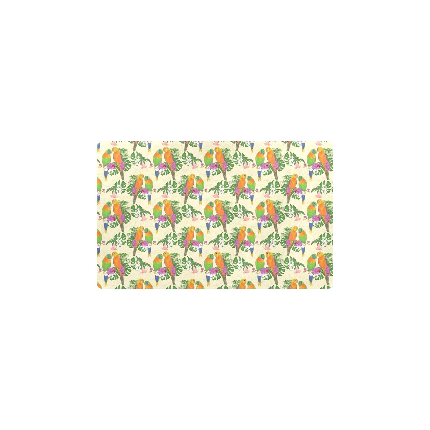 Conures Pattern Print Design 02 Kitchen Mat