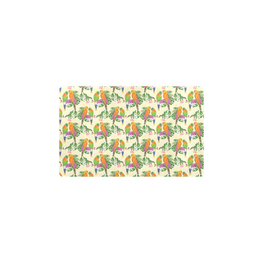 Conures Pattern Print Design 02 Kitchen Mat