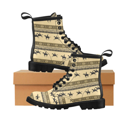 Horse Pattern Prnt Women's Boots