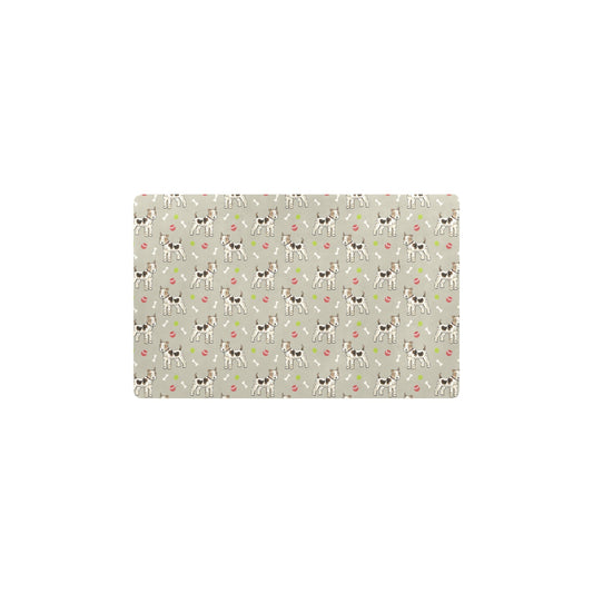 Toy Fox Terriers Print Design LKS301 Kitchen Mat