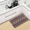 Ethnic Geometric Print Pattern Kitchen Mat