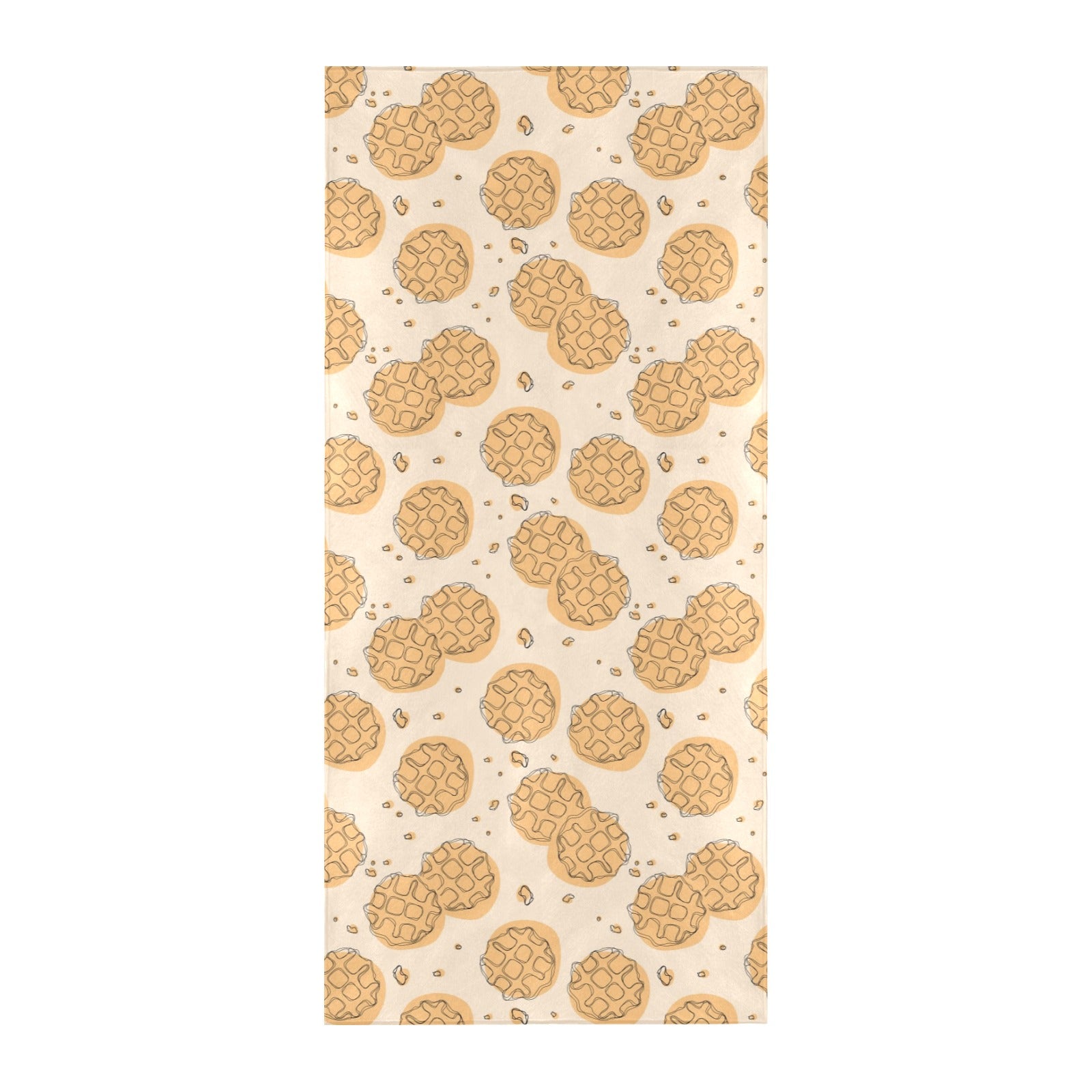 Waffle Print Design LKS303 Beach Towel 32" x 71"