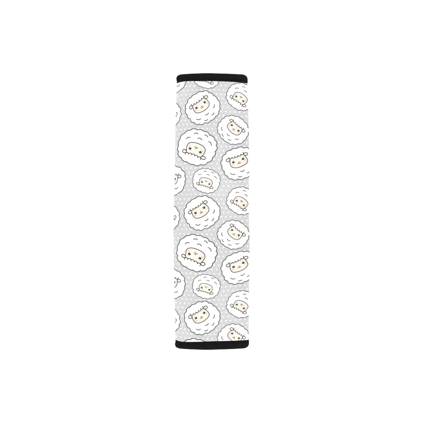 Sheep Print Design LKS401 Car Seat Belt Cover