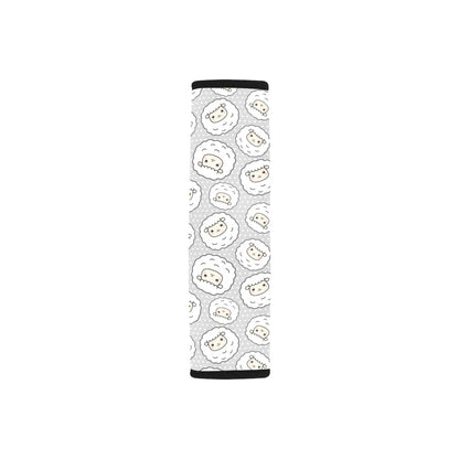 Sheep Print Design LKS401 Car Seat Belt Cover
