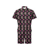 Day of the Dead Makeup Girl Men's Romper