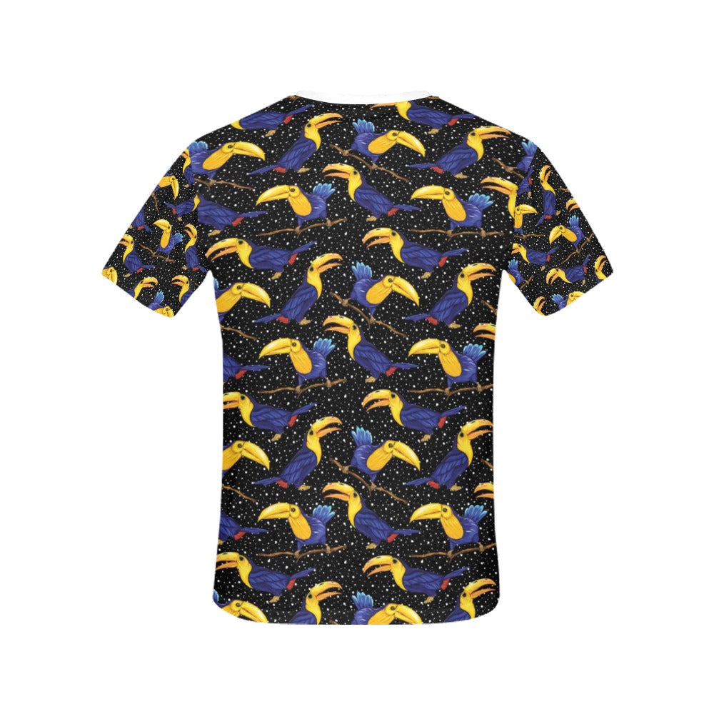 Toucan Print Design LKS307 Women's  T-shirt