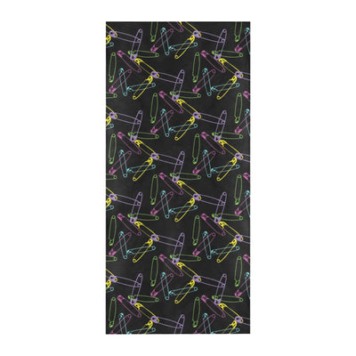 Safety Pin Print Design LKS304 Beach Towel 32" x 71"