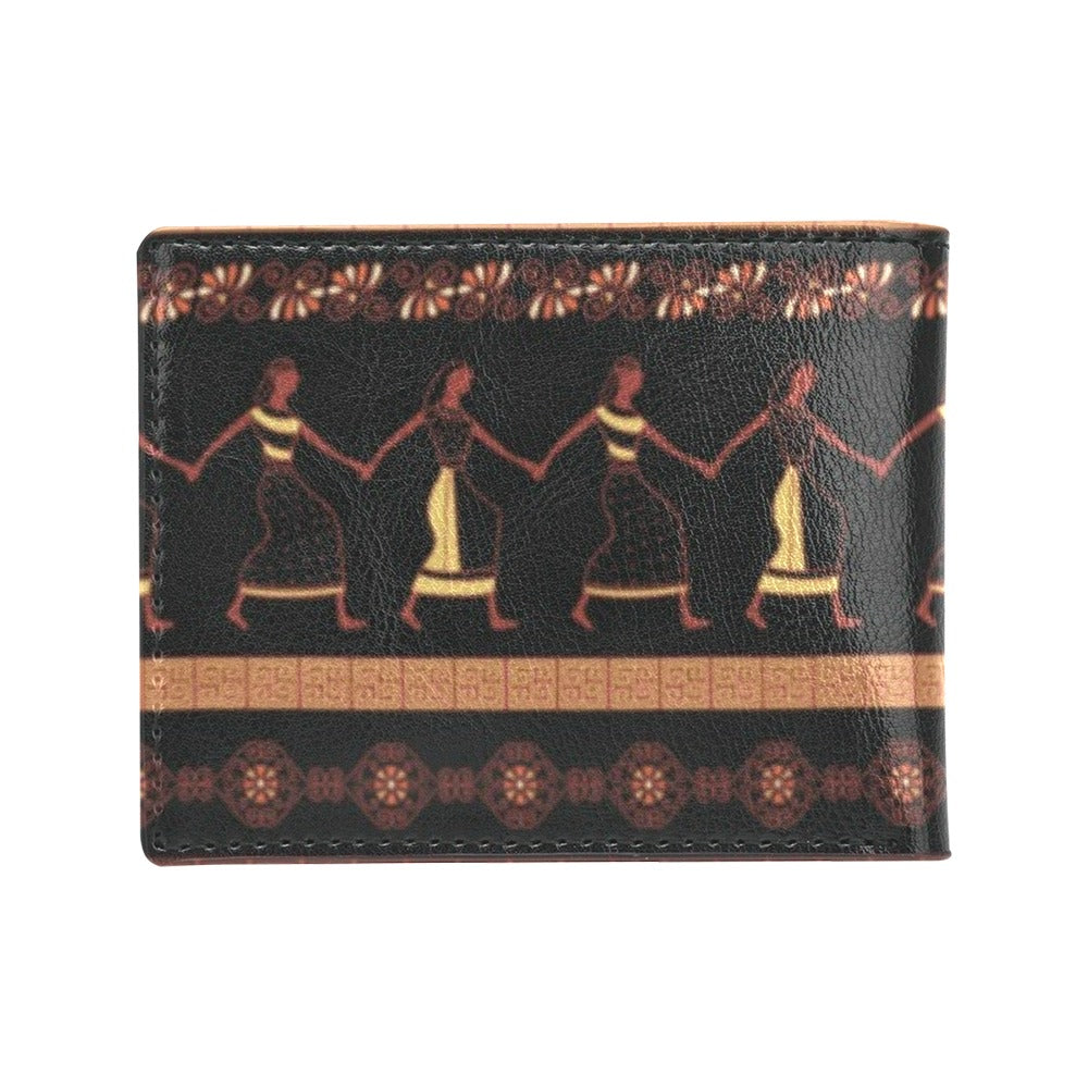 Ancient Greek Human Print Design LKS306 Men's ID Card Wallet