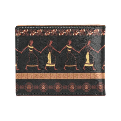 Ancient Greek Human Print Design LKS306 Men's ID Card Wallet