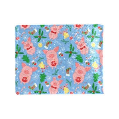 Pig Print Design LKS404 Men's ID Card Wallet