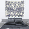 Baby Elephant Aztec Wall Tapestry