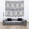 Baby Elephant Aztec Wall Tapestry