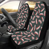 Bacon Pattern Print Design 02 Car Seat Covers (Set of 2)-JORJUNE.COM