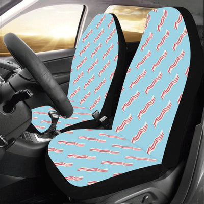 Bacon Pattern Print Design 03 Car Seat Covers (Set of 2)-JORJUNE.COM