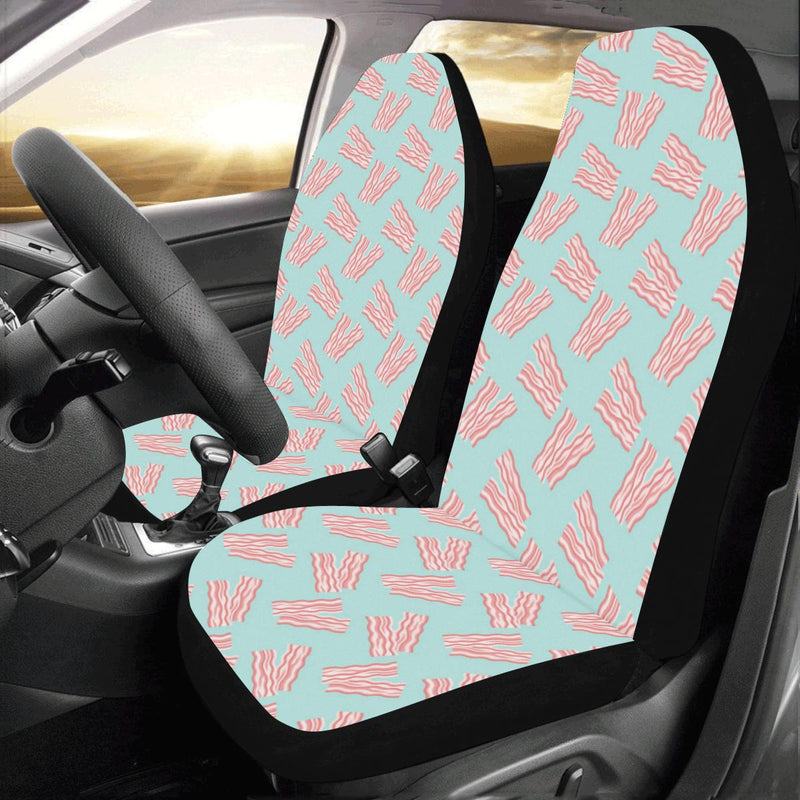 Bacon Pattern Print Design 04 Car Seat Covers (Set of 2)-JORJUNE.COM