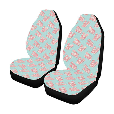 Bacon Pattern Print Design 04 Car Seat Covers (Set of 2)-JORJUNE.COM