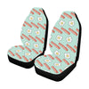 Bacon Sausage Pattern Print Design 01 Car Seat Covers (Set of 2)-JORJUNE.COM