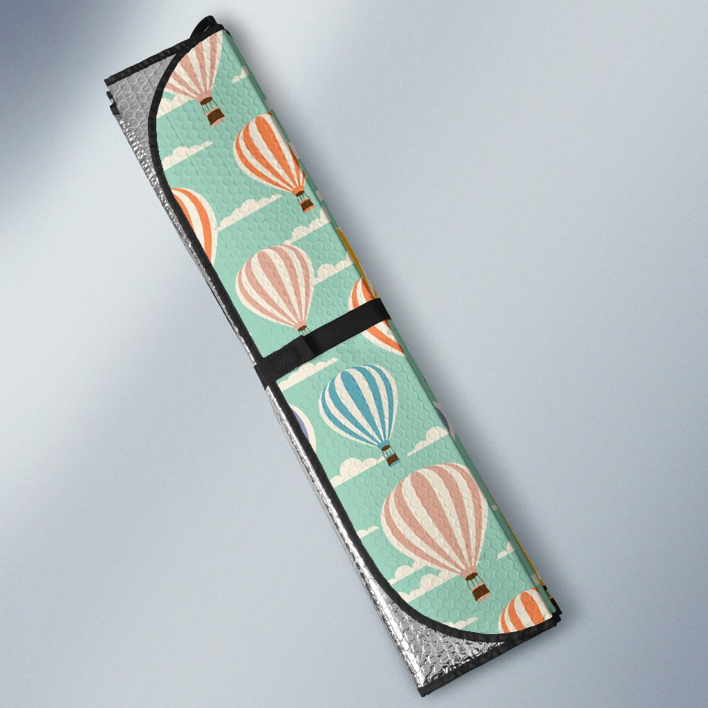 Ballon Pattern Print Design 01 Car Sun Shade-JORJUNE.COM