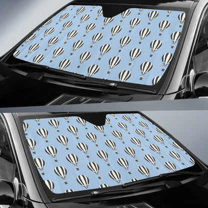 Ballon Pattern Print Design 05 Car Sun Shade-JORJUNE.COM
