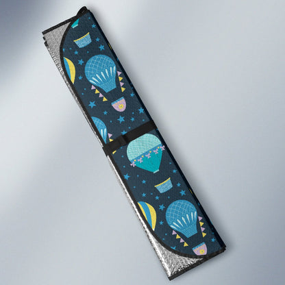 Ballon Pattern Print Design 06 Car Sun Shade-JORJUNE.COM