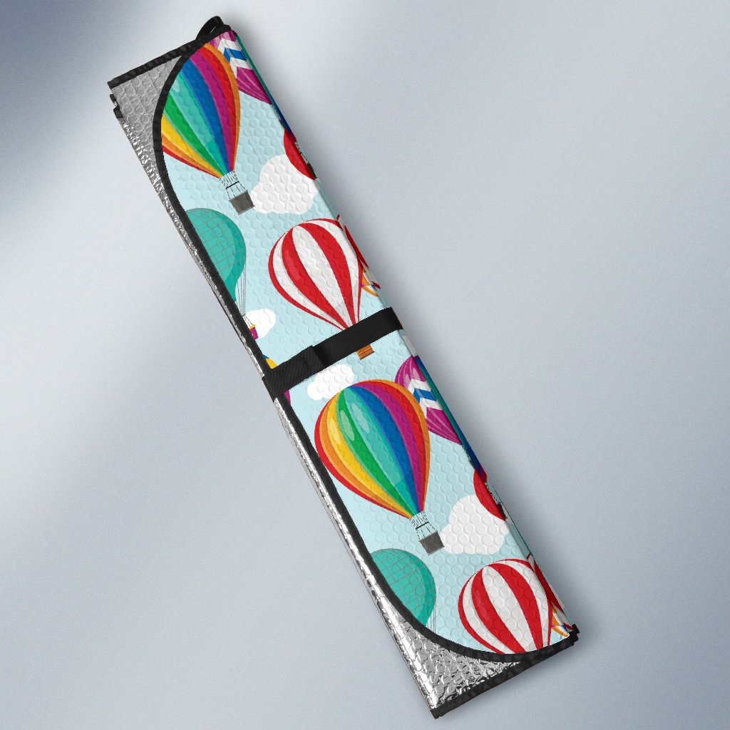 Ballon Pattern Print Design 07 Car Sun Shade-JORJUNE.COM