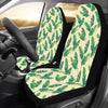 Banana Leaf Pattern Print Design 01 Car Seat Covers (Set of 2)-JORJUNE.COM