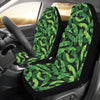 Banana Leaf Pattern Print Design 02 Car Seat Covers (Set of 2)-JORJUNE.COM