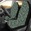 Banana Leaf Pattern Print Design 05 Car Seat Covers (Set of 2)-JORJUNE.COM