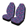 Banana Leaf Pattern Print Design 08 Car Seat Covers (Set of 2)-JORJUNE.COM