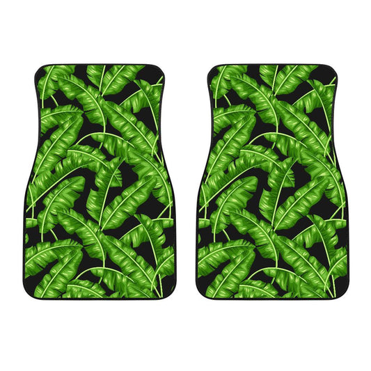 Banana Leaf Pattern Print Design BL01 Car Floor Mats-JorJune