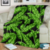 Banana Leaf Pattern Print Design BL01 Fleece Blankete