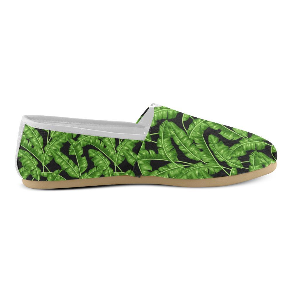 Banana Leaf Pattern Print Design BL01 Women Casual Shoes-JorJune.com