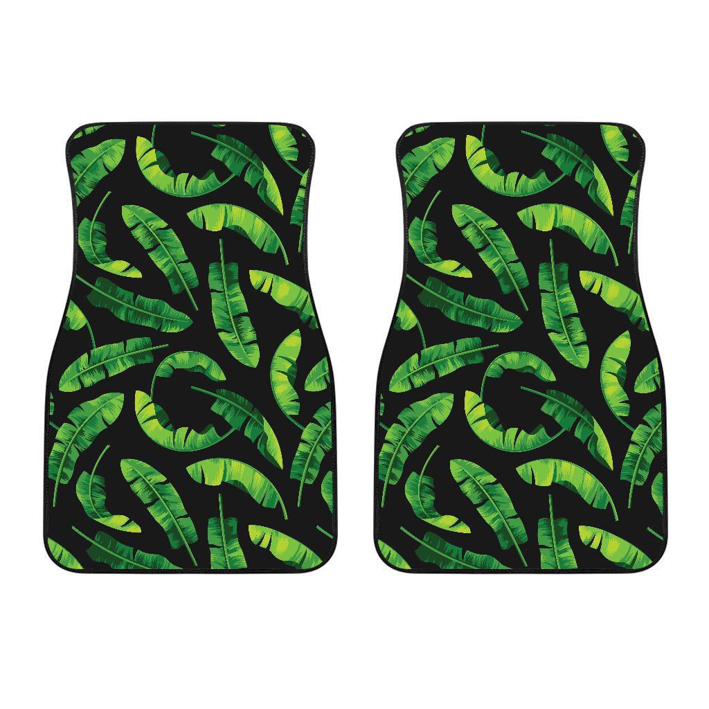 Banana Leaf Pattern Print Design BL02 Car Floor Mats-JorJune