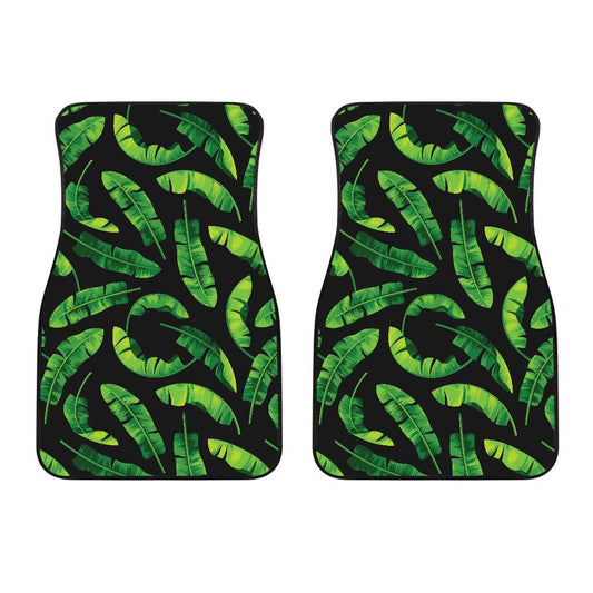 Banana Leaf Pattern Print Design BL02 Car Floor Mats-JorJune