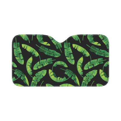 Banana Leaf Pattern Print Design BL02 Car Sun Shade-JorJune
