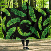 Banana Leaf Pattern Print Design BL02 Hooded Blanket-JORJUNE.COM