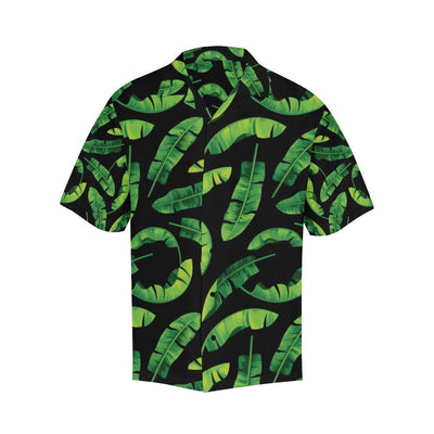 Banana Leaf Pattern Print Design BL02 Men Hawaiian Shirt-JorJune
