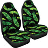 Banana Leaf Pattern Print Design BL02 Universal Fit Car Seat Covers