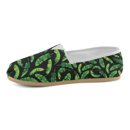 Banana Leaf Pattern Print Design BL02 Women Casual Shoes-JorJune.com