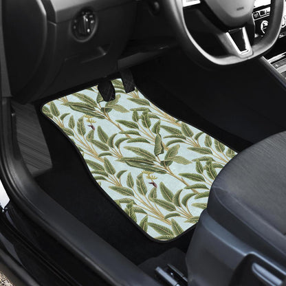 Banana Leaf Pattern Print Design BL03 Car Floor Mats-JorJune