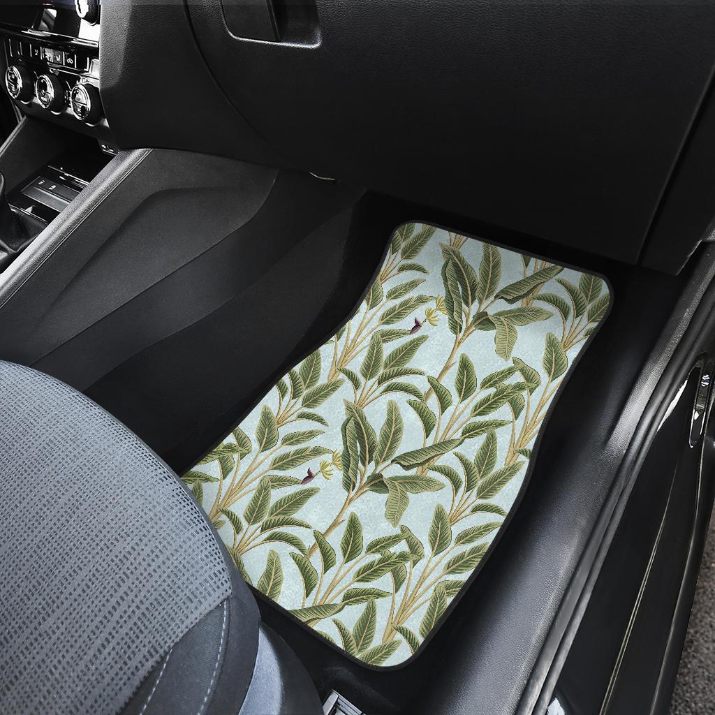 Banana Leaf Pattern Print Design BL03 Car Floor Mats-JorJune