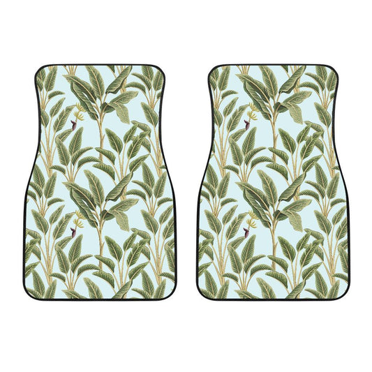 Banana Leaf Pattern Print Design BL03 Car Floor Mats-JorJune