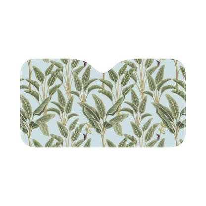 Banana Leaf Pattern Print Design BL03 Car Sun Shade-JorJune