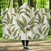 Banana Leaf Pattern Print Design BL03 Hooded Blanket-JORJUNE.COM