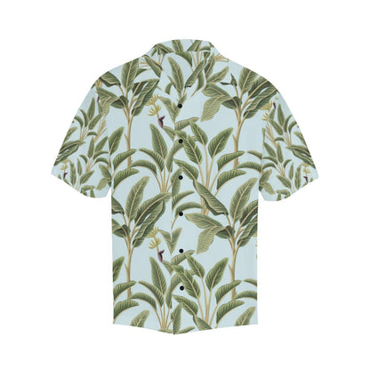 Banana Leaf Pattern Print Design BL03 Men Hawaiian Shirt-JorJune